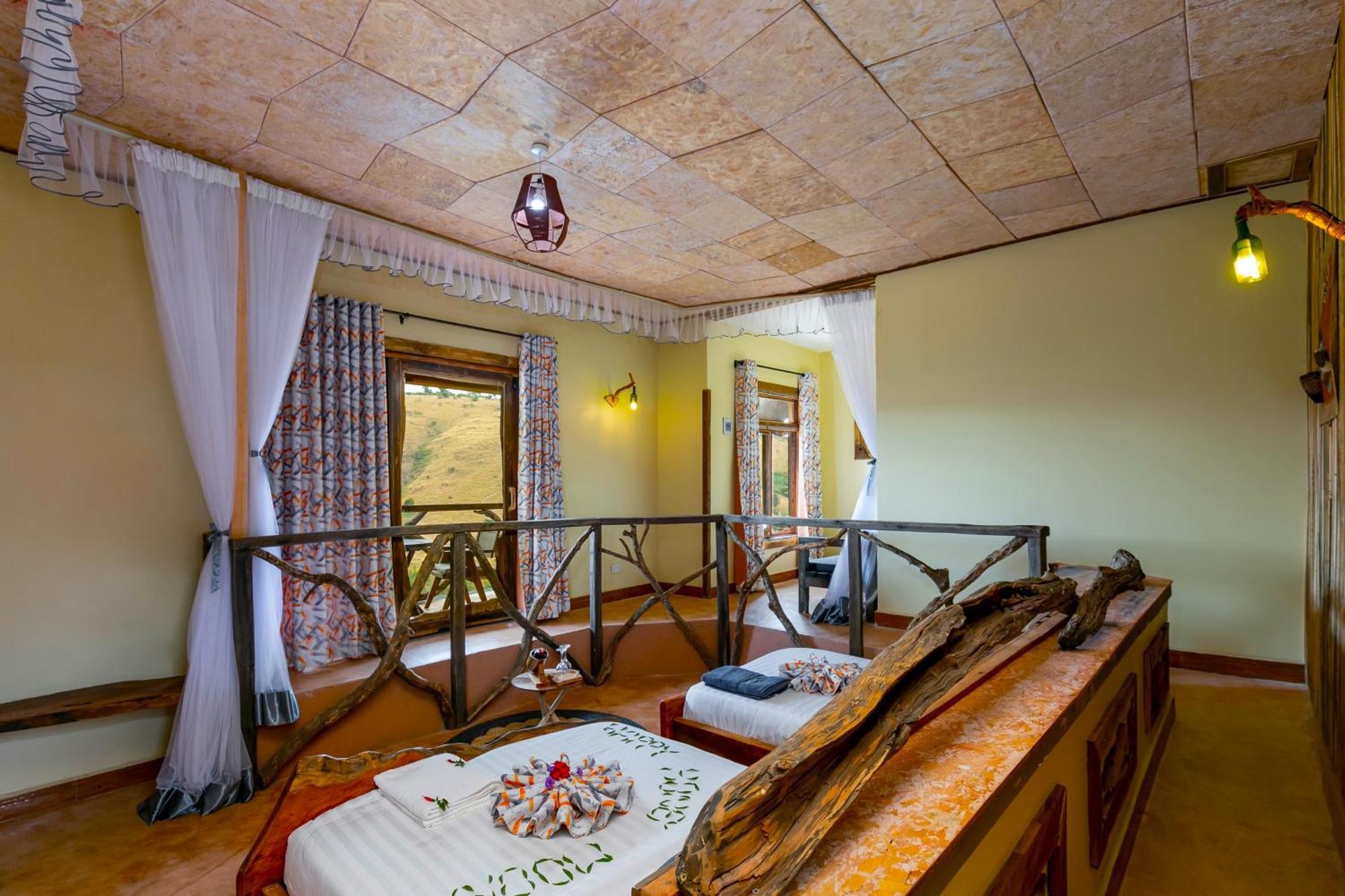 Kigarama Wilderness Lodge Mburo Bakijurura Bagian luar foto